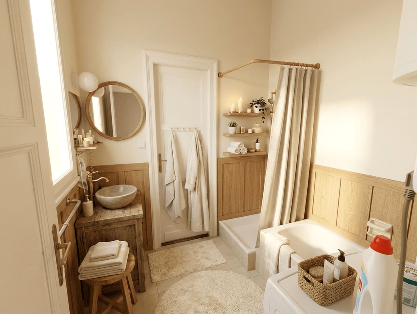 Badezimmer, eingerichtet von Housewarm