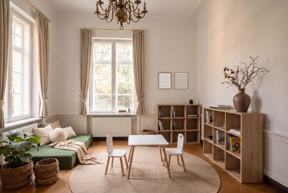 Spielzimmer nach Montessori